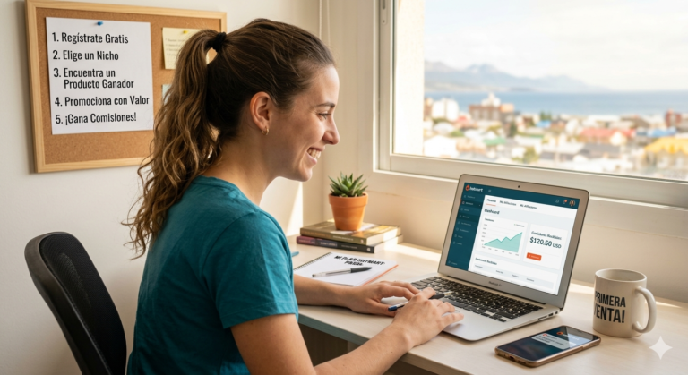 Cómo empezar en Hotmart desde cero y ganar tus primeras comisiones.